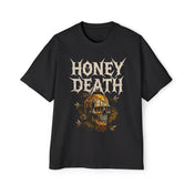Honey Death Skull Graphic Buzz With The Bees Tee