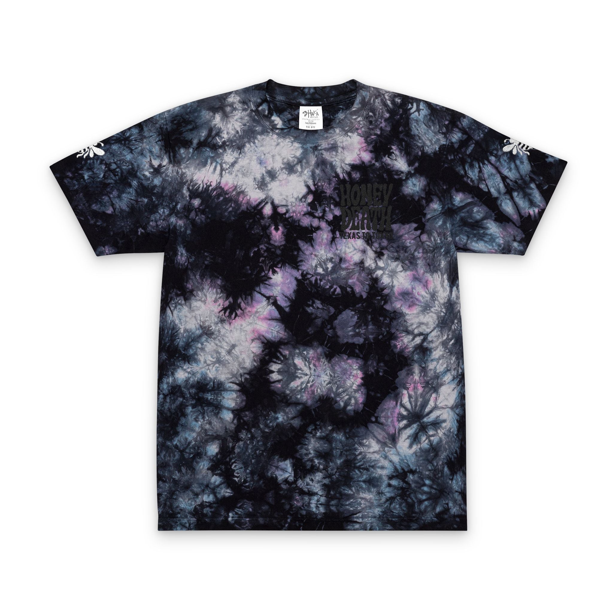 Texas To Tokyo Tie-Dye Oversized Tee Embroidered