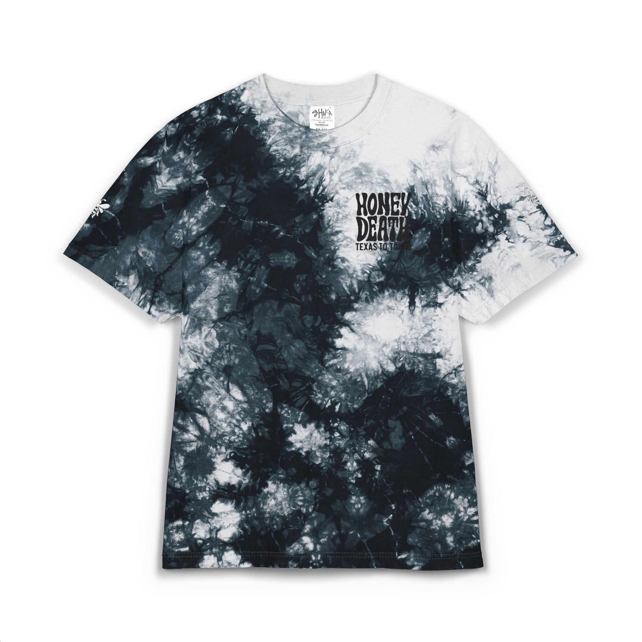 Texas To Tokyo Tie-Dye Oversized Tee Embroidered